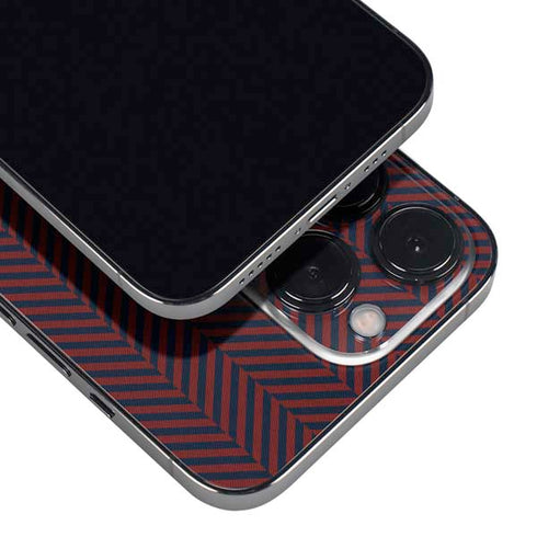 Blocked Polka Dot Chevron iPhone 13 Pro Max Skin
